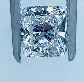 1.22ct Cushion Diamond D SI1 GIA-certified