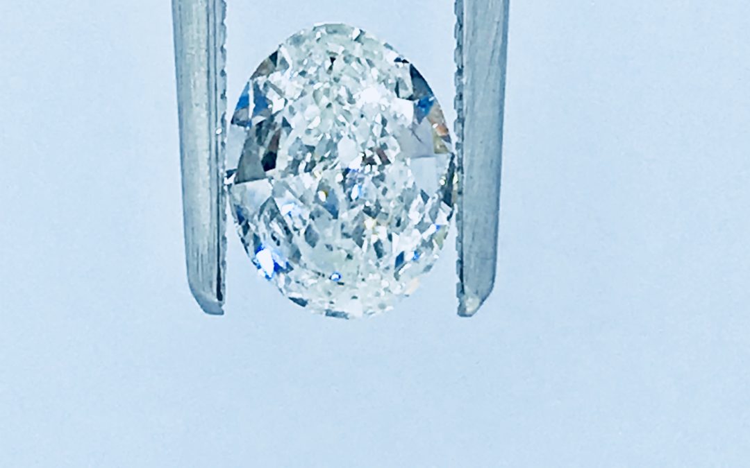 .90ct Oval Diamond I SI2 GIA-certified
