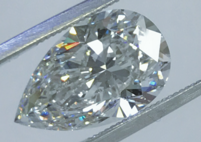 6.37ct Pear Diamond E VS1 IGI-certified Lab-Grown