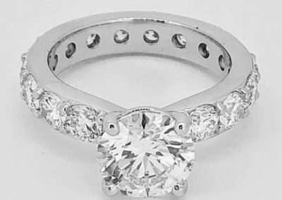 2ct Round Center Diamond Ring